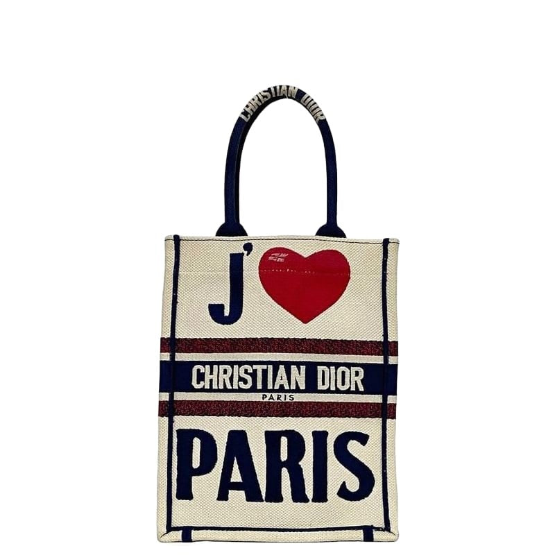 Christian Dior Handbag Book Tote Vertical