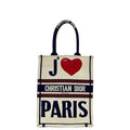 Christian Dior Handbag Book Tote Vertical
