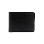 Louis Vuitton Portefeuille Multiple Epi Leather Black Bifold Wallet