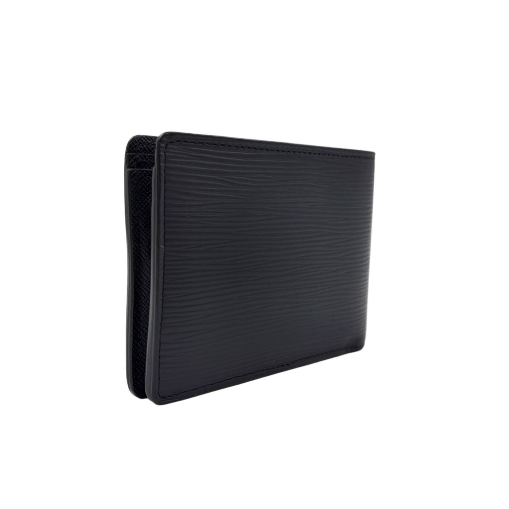 Louis Vuitton Portefeuille Multiple Epi Leather Black Bifold Wallet — view 2