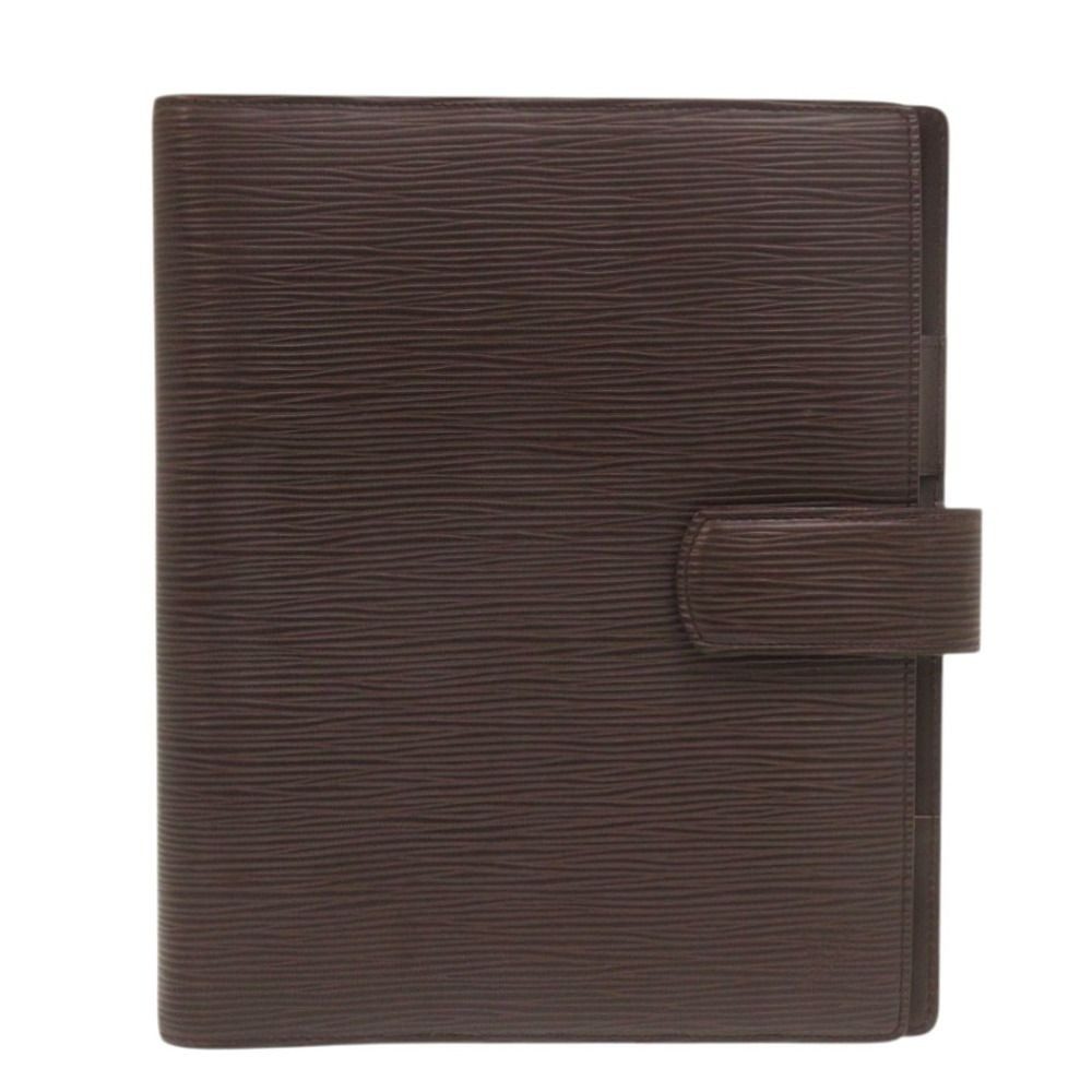 Louis Vuitton Agenda GM Epi Brown Notebook Cover