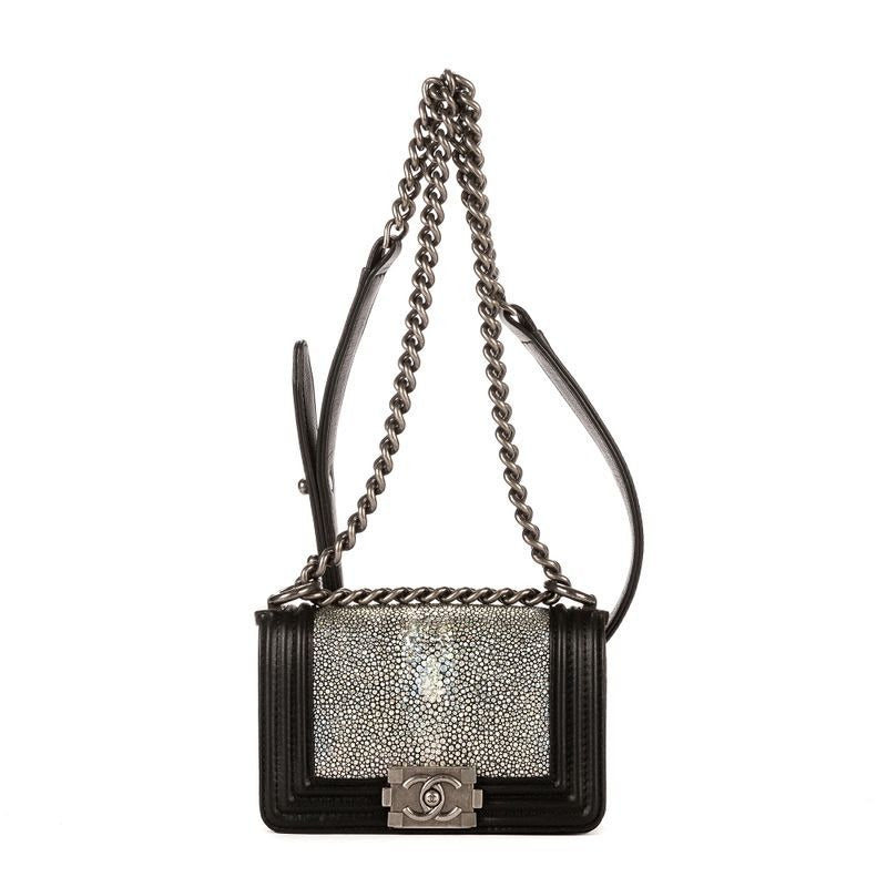 Chanel Unique Piece Boy Garusha Black Skin