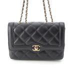 Chanel Quilted Lambskin Mini Flap Chain Shoulder Bag Random Number As5048 — view 2