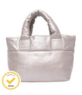 Chanel Tote Silver Coco Cocoon