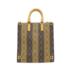 Louis Vuitton Monogram Stripe Sac Plat Messenger Bag Brown Marron — view 2