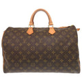 Louis Vuitton Speedy 40 Monogram Brown Handbag 0070