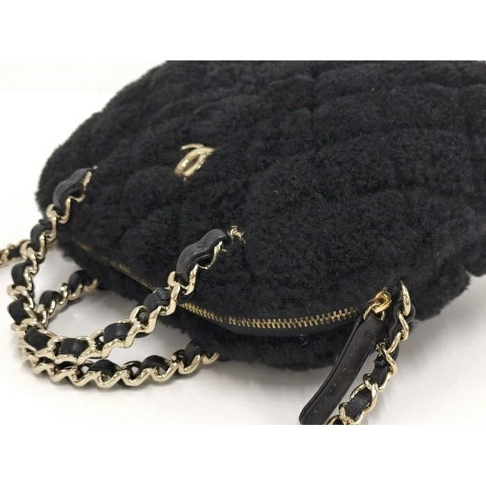 Chanel 2-Way Bag Coco Mouton Black — view 3
