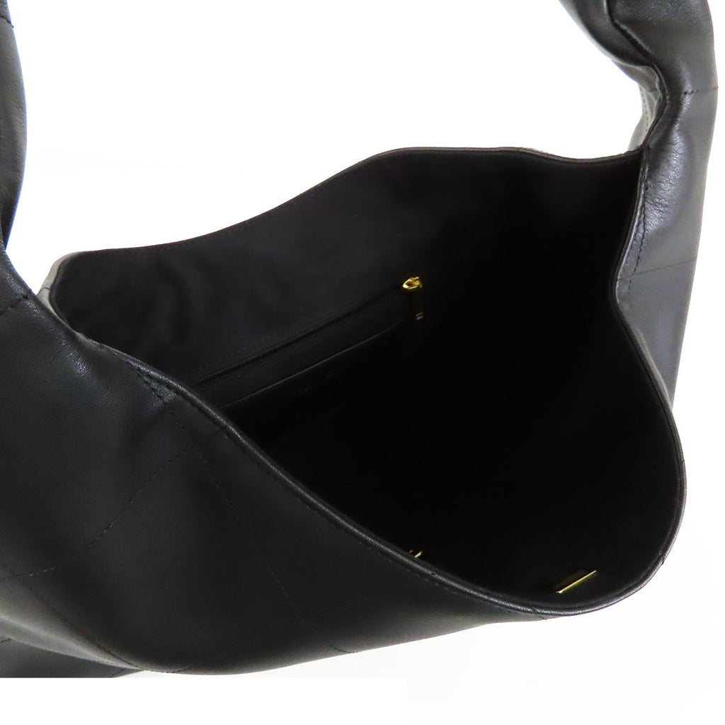 Chanel Maxi Hobo AS Black Gold Calfskin Handbag — view 5