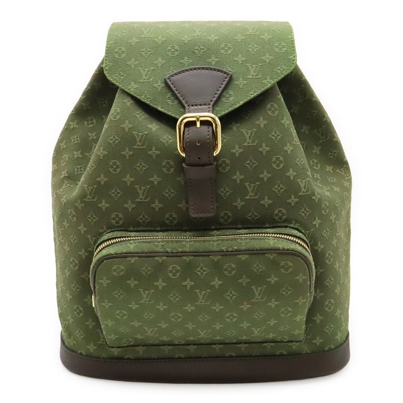 Louis Vuitton Monogram Mini Montsouris GM Backpack Shoulder Bag TST