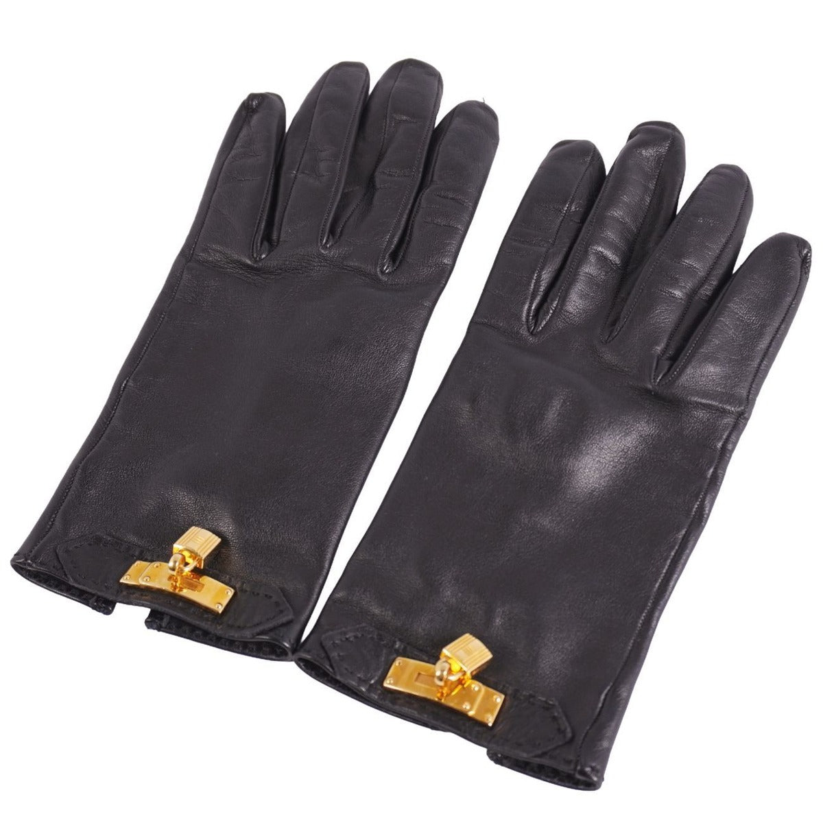 Hermes Gloves Kelly Cadena Padlock — view 2