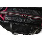 Prada Tote Logo Leather Black Pink — view 7