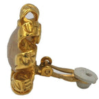 Chanel Earrings Gold White Accessories GP — view 9