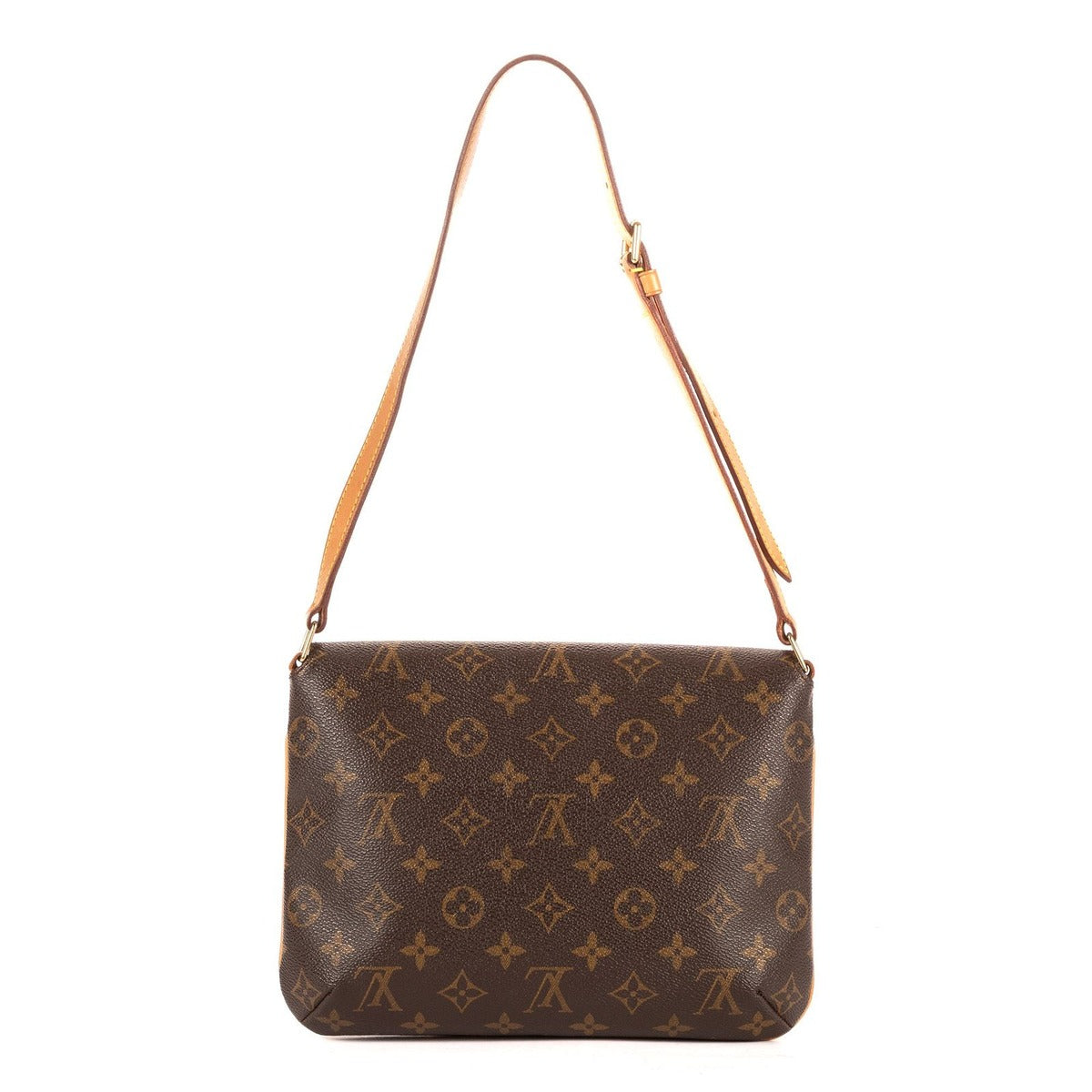 Louis Vuitton Musette Tango Brown Monogram Canvas Shoulder Bag — view 5