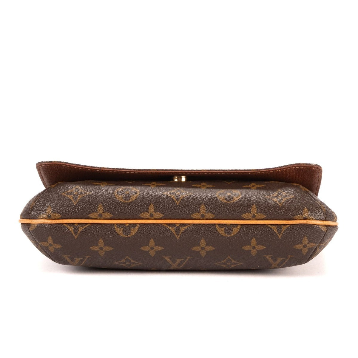 Louis Vuitton Musette Tango Brown Monogram Canvas Shoulder Bag — view 6