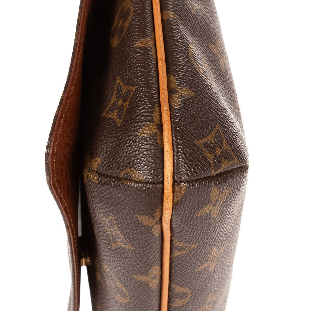 Louis Vuitton Musette Tango Brown Monogram Canvas Shoulder Bag — view 8