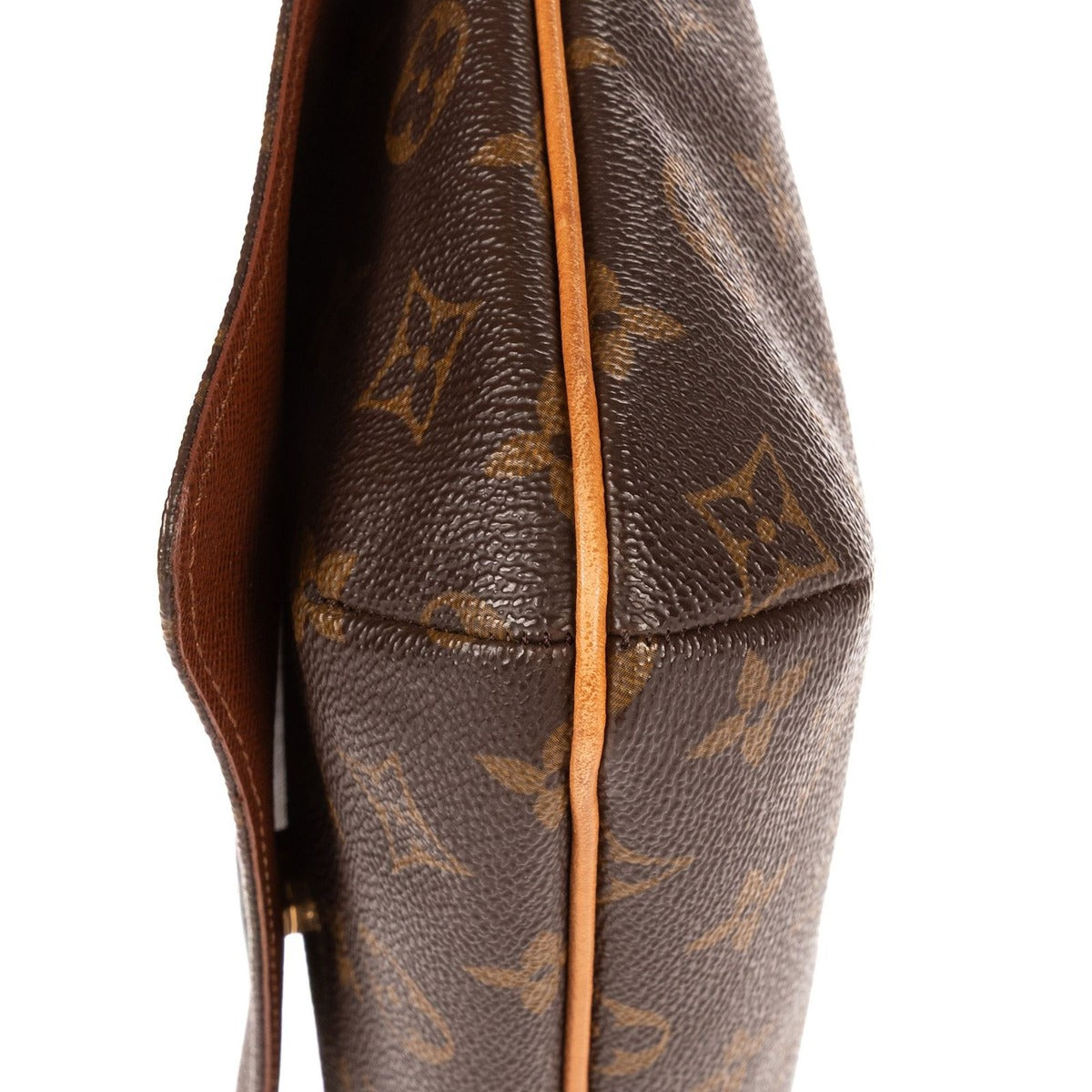 Louis Vuitton Musette Tango Brown Monogram Canvas Shoulder Bag — view 8