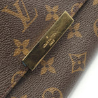 Louis Vuitton Handbag Favorite MM Canvas Leather — view 9