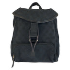 Gucci Black Silver GG Canvas Leather 019 Backpack
