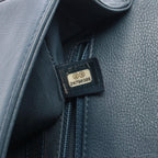Chanel Shoulder Bag Quilted Blue Leather Mini Chain — view 5
