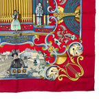 Hermes Scarf Silk Carre 90 Orgauphone ET Autres Mecaniques Pipe Organ — view 5