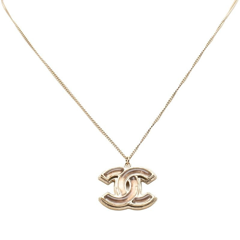 Chanel CC Logo Gold Plated