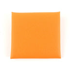 Hermes Bastia Orange Veau Epsom Leather Coin Case Purse B Stamped — view 3