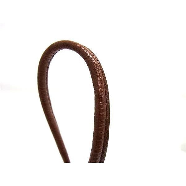 Yves Saint Laurent Shoulder Bag Leather Brown — view 3