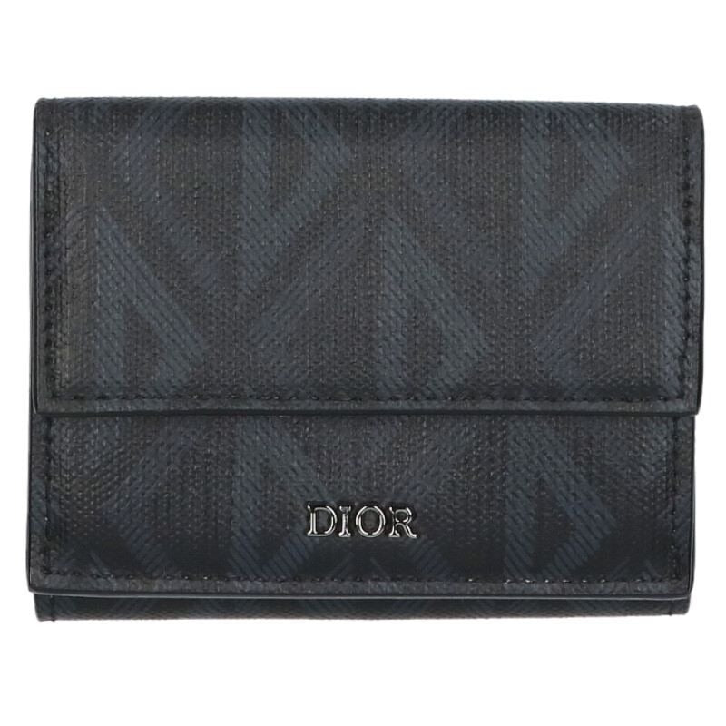 Dior CD Diamond Compact Wallet