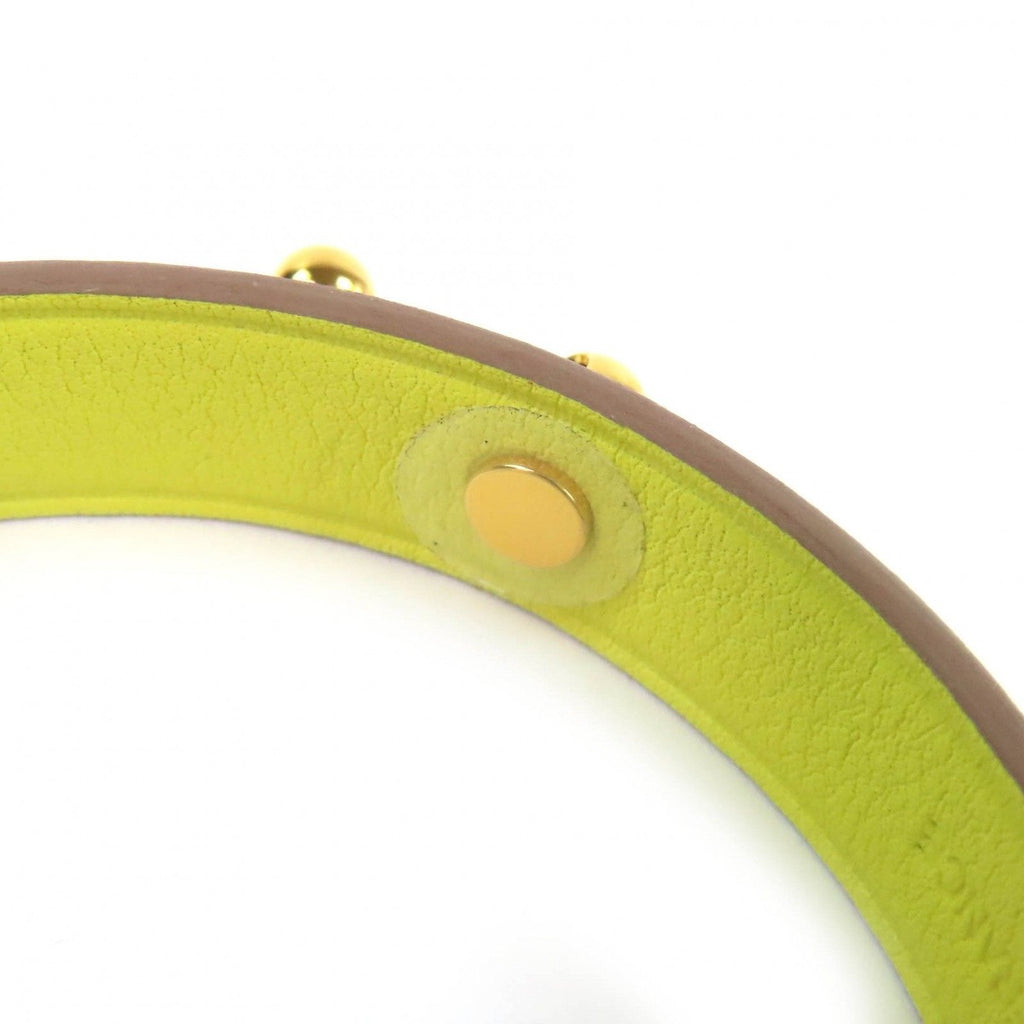 Hermes Kelly Leather Glove Holder Yellow Gold Gloves — view 8