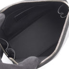 Saint Laurent Paris Pouch Black Leather — view 3
