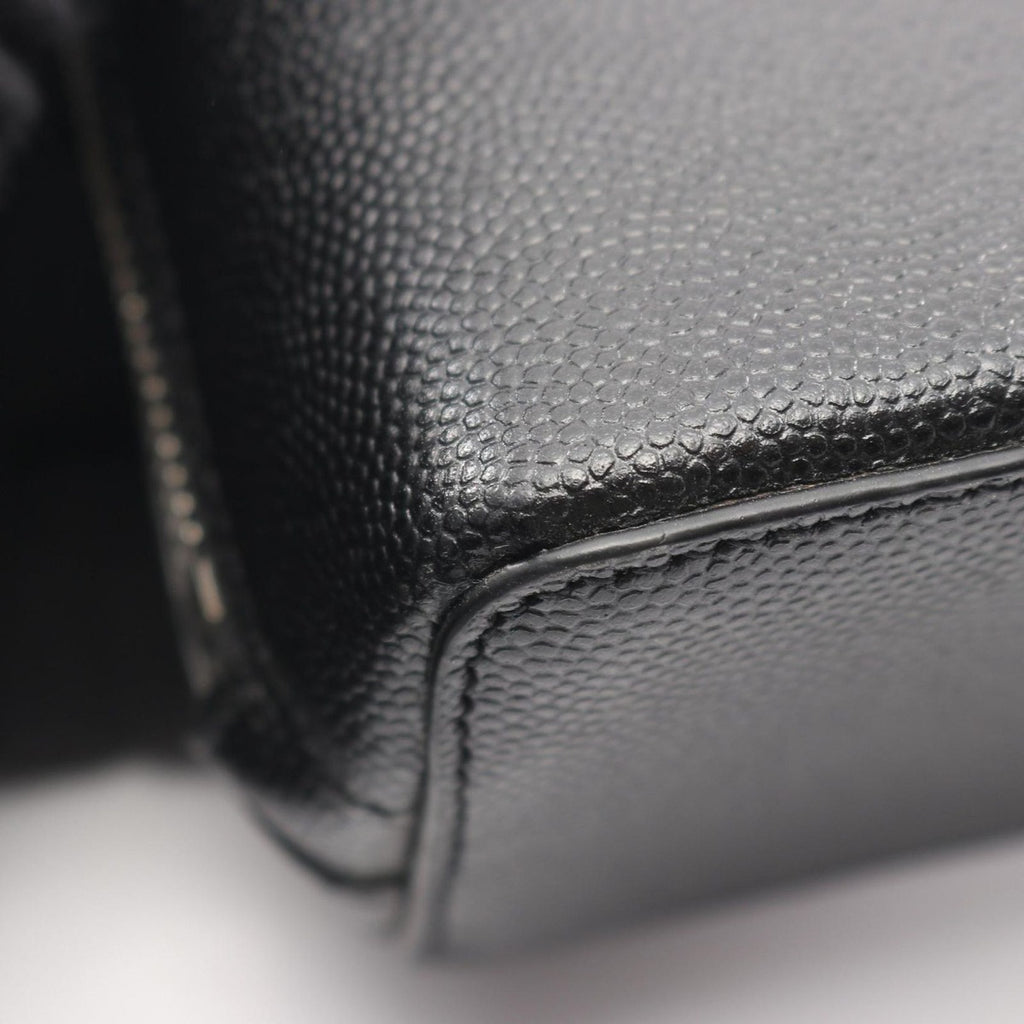Saint Laurent Paris Pouch Black Leather — view 5