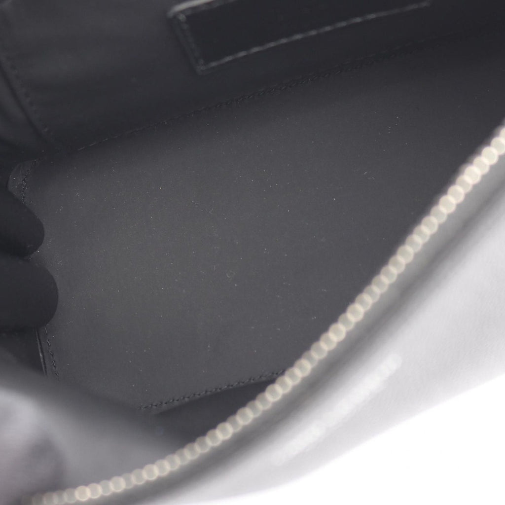 Saint Laurent Paris Pouch Black Leather — view 8