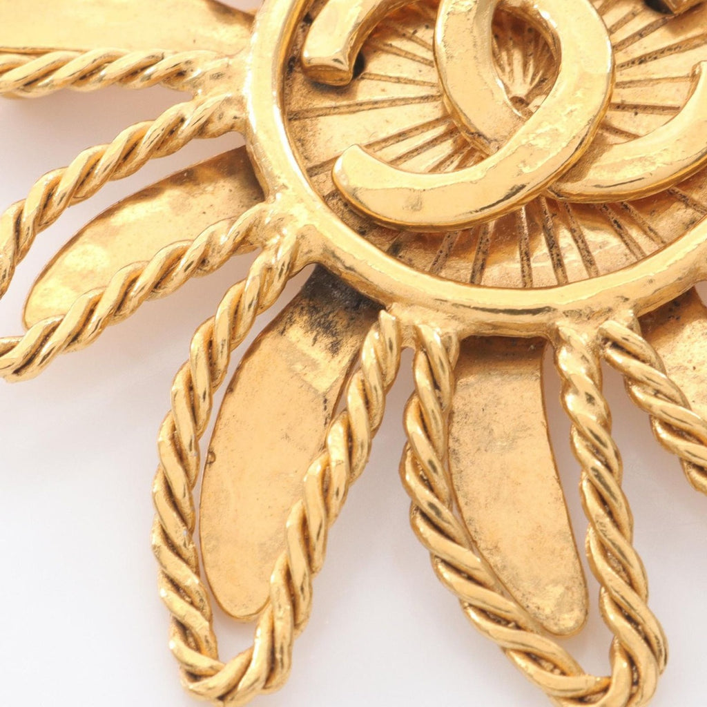Chanel Brooch CC Logo — view 4