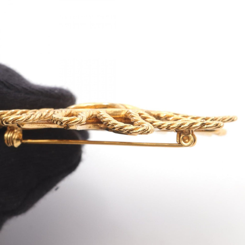Chanel Brooch CC Logo — view 5