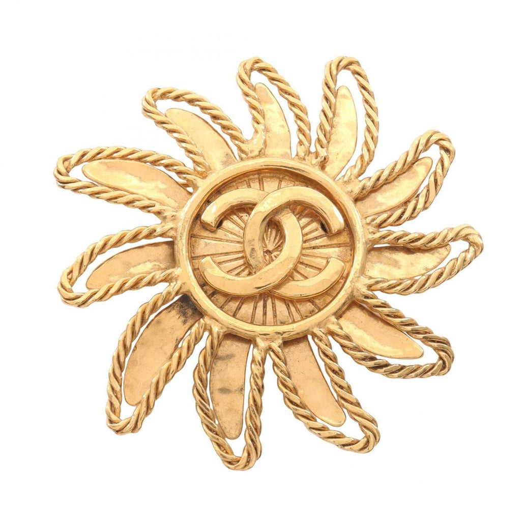 Chanel Brooch CC Logo
