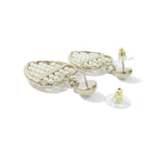 Chanel Earrings White — view 3