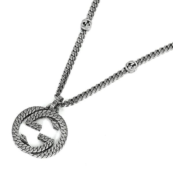 Gucci Necklace Interlocking G Argento — view 2