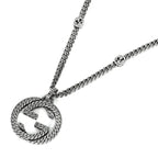 Gucci Necklace Interlocking G Argento