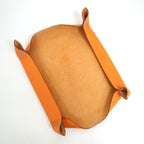 Hermes Vidoposh Midosuji Store Limited Orange Leather Shoulder Bag