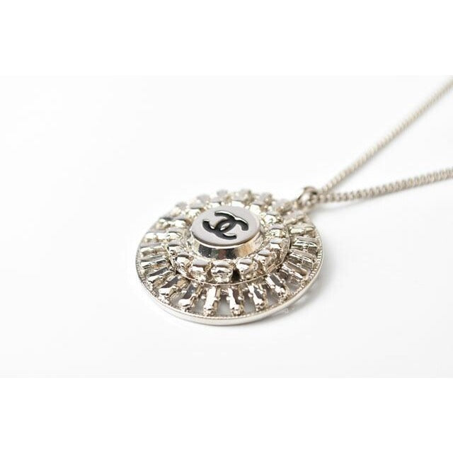 Chanel Chain Circle Motif Coco Mark CC Silver — view 4