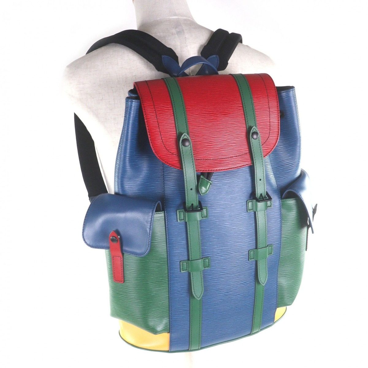 Louis Vuitton Epi Christopher PM Backpack Multicolor — view 3