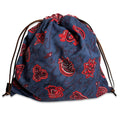 Loewe Drawstring Pouch Paula's Ibiza Ethnic Asian Textile Resort Hippie