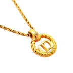 Dior Necklace CD Logo Gold Plated — view 2