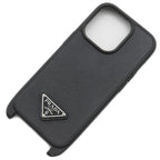 Prada Cell Phone Accessories Saffiano Triangle Iphonecabas Saffianoleather