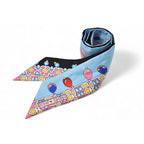 Hermes Twille Scarf Silk Twill Parures DES Maharajas Maharajah's Trinket