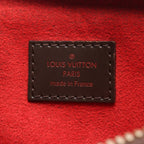 Louis Vuitton Handbag Trevi PM Canvas Leather Ebene Brown — view 4