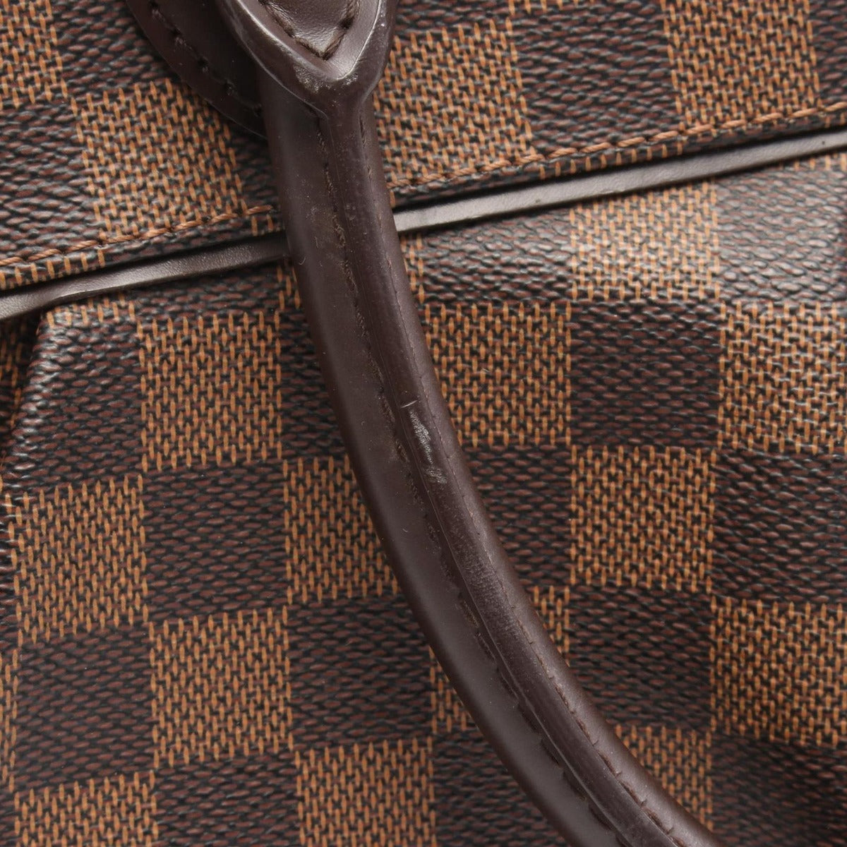 Louis Vuitton Handbag Trevi PM Canvas Leather Ebene Brown — view 7