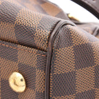 Louis Vuitton Handbag Trevi PM Canvas Leather Ebene Brown — view 8