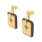 Hermes As de Coeur Earrings — view 2