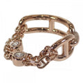 Hermes Chaine D'ancre Chaos B 00049 Ring 18K Pink Gold 9